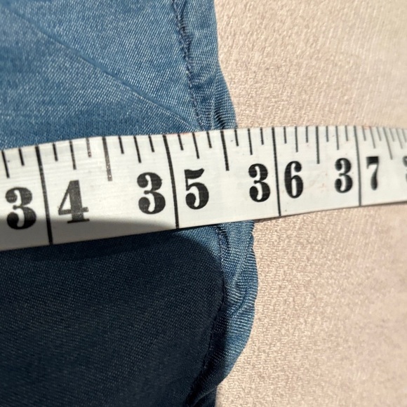 Chic Denim Button-Down Maxi Skirt - Picture 8 of 8